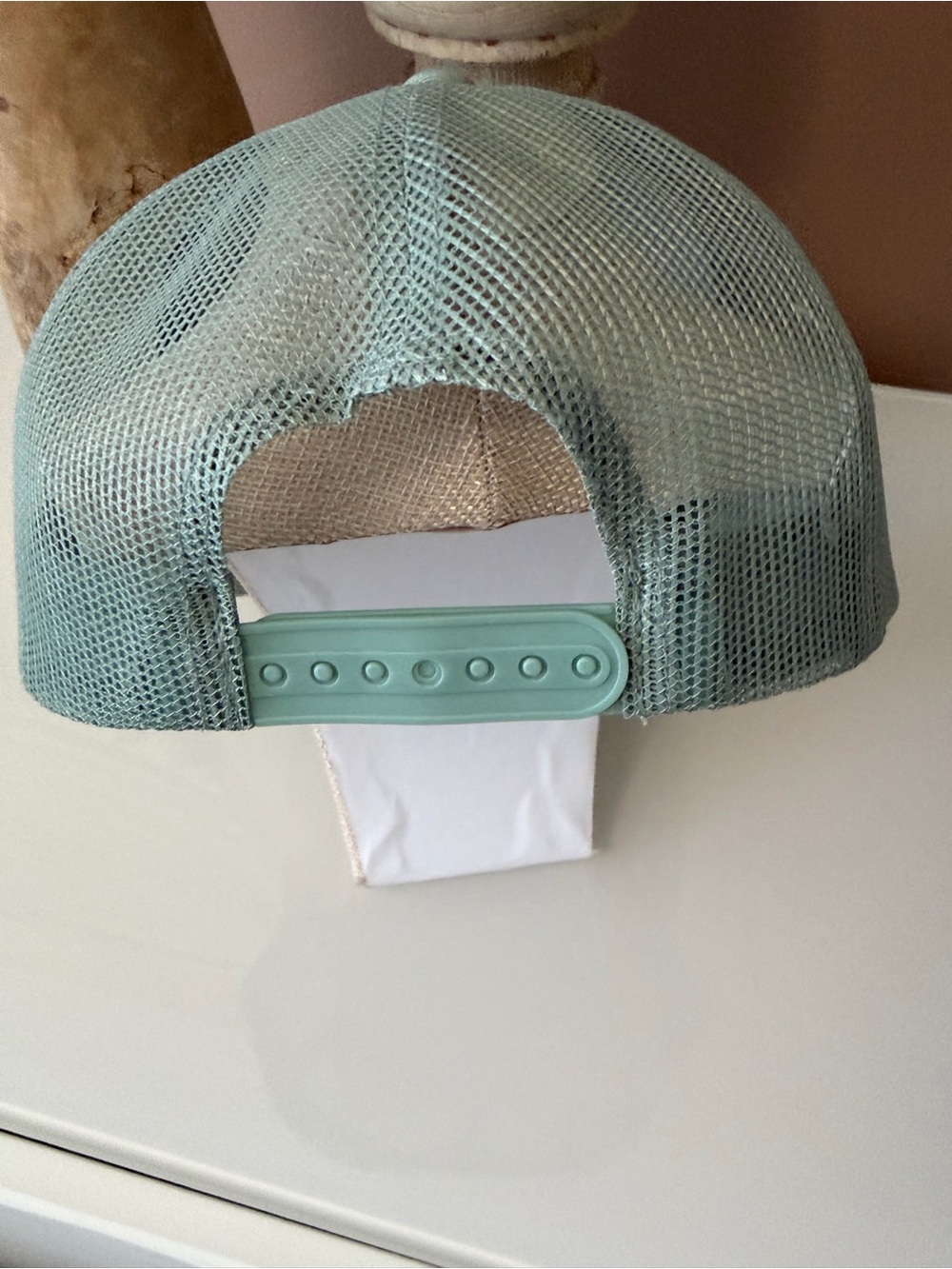 Bass Pro Shops Sage Green Patch Logo Trucker Hat - Picture 2 of 2